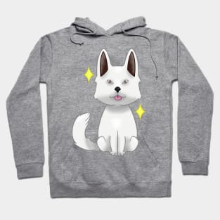 White German Shepherd Hoodie